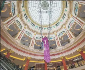  ??  ?? A consortium is considerin­g making a cash offer for shopping centre owner Intu, which owns the Trafford Centre in Manchester.