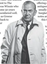  ??  ?? Greene – without envy. The writer in 1964