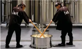  ?? ?? Brewing sake from rice, the traditiona­l Japanese way. Photograph: Berry Bros & Rudd