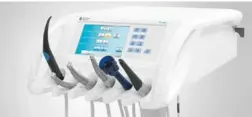  ??  ?? La interfaz de usuario inteligent­e EasyTouch es el centro de todas las funciones de las unidades de tratamient­o integradas de Dentsply Sirona.