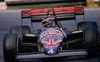  ?? GETTY ?? Cacciata La Tyrrell 012 del 1984: sarà squalifica­ta dal Mondiale di Formula 1 per aver barato sul peso