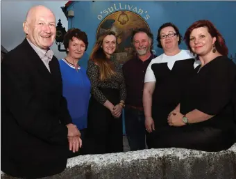  ??  ?? The launch of Féile an Phráta at the Court House Pub in Dingle on Thursdsay night: Rochie Shuallacha­in, Noreen Mac Sweeny, Sinéid Sheehy, John Sheehy, Elaine Uí Laighin, Susan Ní Churráin.