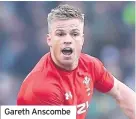  ??  ?? Gareth Anscombe