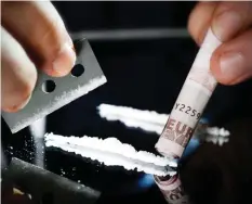  ??  ?? Abuse of cocaine can lead to mental health challenges