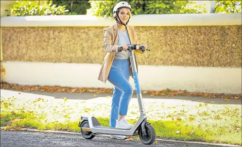  ?? ?? The ‘cobble-proof’ Bird Three e-scooter will be launched in Canterbury next week