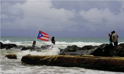  ?? Photograph: Ramón Espinosa/AP ?? Hurricane Dorian caused only limited damage in Puerto Rico late Wednesday.