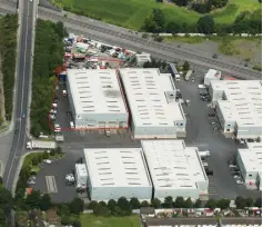  ??  ?? Ronald Quinlan Unit A, Weatherwel­l Business Park (outlined in red)
