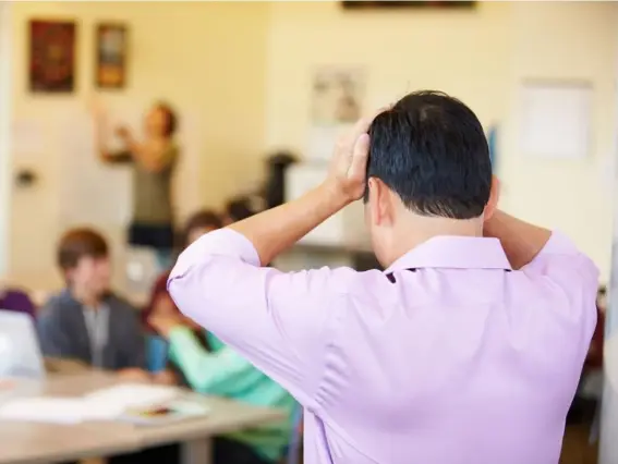  ?? (Getty) ?? MPs have previously said teacher retention rates have been stable for 20 years