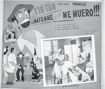  ??  ?? 56 créditos como productor en cintas como La muerte cruzó el río Bravo (1984) y ¡Mátenme porque me muero! (1991).