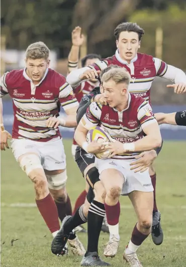  ??  ?? 0 Scrum-half Roan Frostwick has been in fine form for Watsonians in the Super 6 this season.