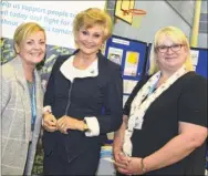  ?? Picture: Paul Amos FM4554778 ?? Angela Rippon at Dementia Awareness awards with Liz Rushbrook and Liz Taylor