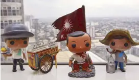  ??  ?? FunkoPop Filipinian­a collection