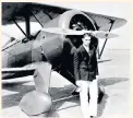  ??  ?? Off to a flier: Howard Hughes, the billionair­e aviator eccentric cut a dash with white trousers back in the day