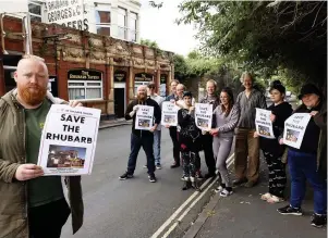  ?? Jonathan Myers ?? A campaign has been launched to save the Rhubarb Tavern in Barton Hill from being turned into flats