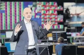  ?? FOTO:EFE ?? Gianni Infantino, presidente de la FIFA