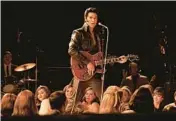  ?? WARNER BROS. PICTURES ?? Austin Butler, above, stars in “Elvis,” but footage of the real-life Elvis Presley is also in the film.