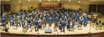  ?? SCHOOL DISTRICT 230 ?? The band from Victor J. Andrew High School is one of three from Tinley Park schools that will participat­e in the prestigiou­s Super State conference in May at University of Illinois at Urbana.