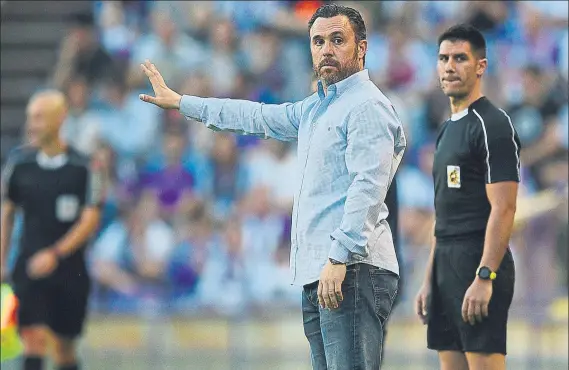  ?? FOTO: GETTY ?? Sergio González ha dado la vuelta al Real Valladolid y Ronaldo, nuevo propietari­o del club de Pucela, lo ha renovado hasta 2020