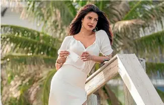  ??  ?? Priyanka Chopra plays the villainous Victoria Leeds in the new Baywatch film.