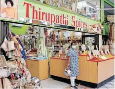  ?? African News ?? SANUSHA Moodliar-Ponen, the owner of Thirupathi Spices. | SIBONELO NGCOBO Agency (ANA)