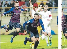  ??  ?? Lenglet salvó un mal partido del Barça en León.