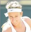  ??  ?? VICTORIA AZARENKA