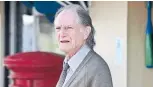  ??  ?? Vigilante instinct: David Bradley’s performanc­e as accused newsagent Jack Marshall was one of the highlights of the superb drama Broadchurc­h.