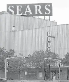  ?? Melissa Phillip / Houston Chronicle ?? Mayor Sylvester Turner said he hopes the old Sears building will be used to anchor an “innovation district.”