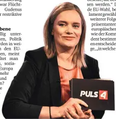  ??  ?? ORF 1 ORF 2 Ihr halbes Jahr Auszeit ist beendet, heute Abend ist Corinna Milborn wieder auf Puls4 zu sehen („Pro und Contra“, 22.50)