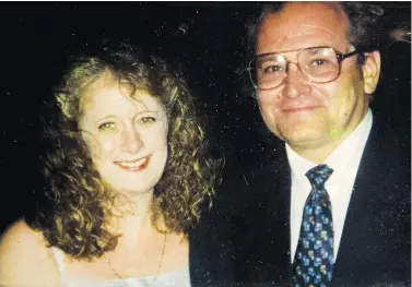  ?? COURTESY DEBRA SELKIRK ?? Debra Selkirk and her husband Mark Selkirk, who died before he was able to receive a liver transplant. Following a constituti­onal fight, Ontario will begin a pilot project allowing patients with alcoholism to receive liver transplant­s.