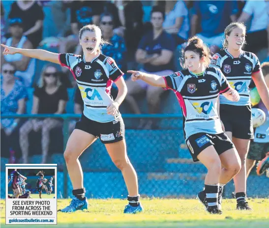  ?? Picture: SMPIMAGES.COM ?? The Tweed Seagulls notched a win at “Fortress Piggabeen” on the weekend.