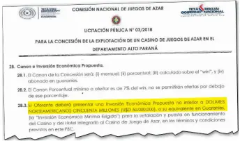  ??  ?? La Conajzar estableció una excepción para el Alto Paraná en sus reglas de juego.