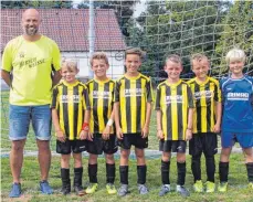  ?? FOTO: HKB ?? Die F-Junioren des SV Wurmlingen erreichten das Finale des HäldeleCup­s.