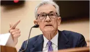  ?? Mark Schiefelbe­in/Associated Press ?? Federal Reserve Chair Jerome Powell is expected to leave interest rates where they are this week.