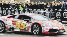  ?? Luxusní lamborghin­i v Praze. Foto: Dan Materna, MAFRA ??