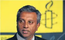  ?? Photo: REUTERS ?? Salil Shetty says New Zealand’s reputation is being eroded.