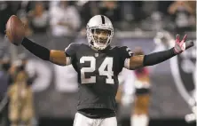  ?? Tony Avelar / Associated Press 2013 ?? Charles Woodson spent 11 of his 18 NFL seasons with the Raiders and overall was a ninetime Pro Bowl selection.