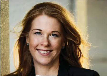  ?? Bild: Eva Lindblad ?? Maria Parkhede bor i Stockholm. ”Paus i karriären” är hennes debutroman.
