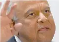  ??  ?? TIGHTENING ACT: Pravin Gordhan