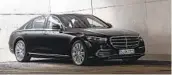  ?? MERCEDES-BENZ ?? The 2021 Mercedes-benz S-class will go on sale in the U.S. this summer with only three trim lines.