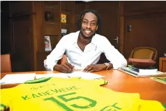  ?? ?? NEW ERA . . . Kadewere now enjoying life at French Ligue 1 side Nantes