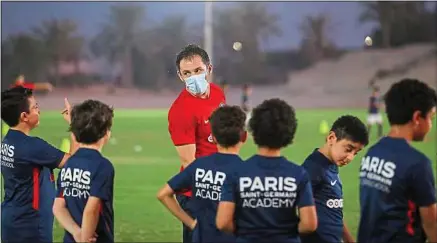  ??  ?? Dans les faits, ce n’est pas le PSG à proprement parler qui gère ses 102 Academy à travers le monde.