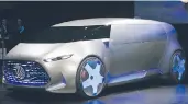  ??  ?? La futuristic­a Mercedes Vision Tokyo