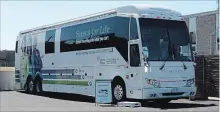  ?? SPECIAL TO THE WELLAND TRIBUNE ?? This mobile cancer screening coach offers state-of-the-art breast, cervical and colon cancer screening.