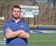  ?? SAM PIERCE/TRILAKES EDITION ?? Lance Parker, the new head football coach at Sheridan High School, won a state championsh­ip with Russellvil­le High School last season.