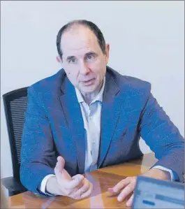  ?? ALBERTO MARTÍN ?? Javier González-Tovar, socio fundador de Hormes Capital.