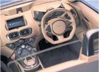 ??  ?? An eight-speed automatic is the only transmissi­on available.