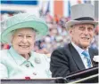  ?? FOTO: DPA ?? Es wird gewettet, welche Farbe die Queen in Ascot tragen wird.