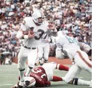  ?? Miami Herald file ?? Jake Scott intercepte­d 35 passes in 84 games with Miami.