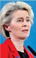  ?? ?? Ursula von der Leyen